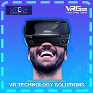 VRG GP03 VR Suitable for all Mobile Phone 5-7' Mobile 3D Helmet Virtual Reality VR Glasses VR Headse