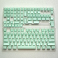 Semi-Transparent Keycaps PBT Double-shot SA Profile Keycap Custom Keycaps Compatible with Cherry Gat
