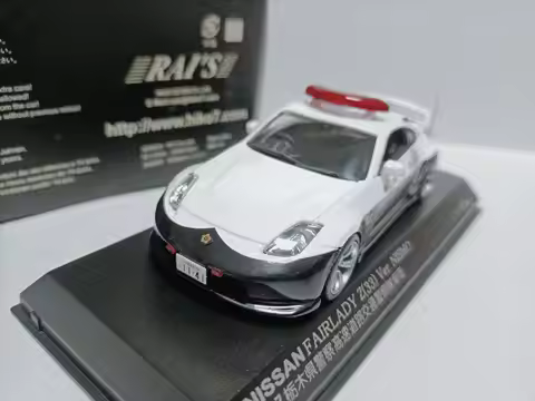 Rai's 1:43 Highway Traffic Police Car Model Fairlady Z33 Nismo 2007