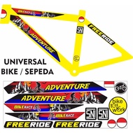 STICKER LIS STICKER STRIPING STICKER FOR UNIVERSAL BIKE MOTIF VARIATIONS ADVENTURE BIKE STICKER/ UNI