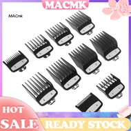  10Pcs Hair Clipper Haircut Limit Guide Combs Barber Replacement Cutting Tools