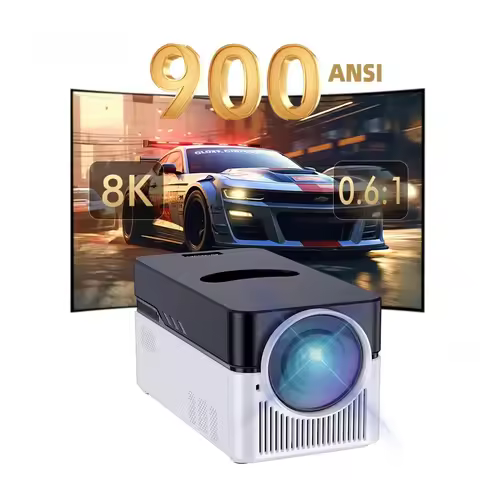 8k Short Throw Projector 1080p Video Mini 4k Smart Lcd Projector Android 11 Hy450 Home Cinema Screen