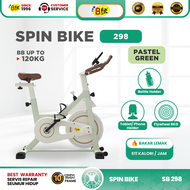 Sepeda Statis BFIT 298 Spin Bike Sepeda Olahraga Cardio Portable Alat Fitness Gym