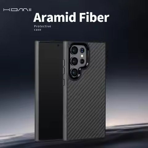 KOMII-Kevlar phone case for samsung S26ultra S25 magnetic case S23Ultra S26 S25Plus S24Plus s25ultra