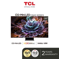 TCL 65 inch 75 inch QD Mini LED Google TV with HDR 2000 Nits, 144Hz VRR, IMAX Enhanced, Dolby Vision