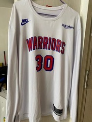 Nike Golden State Warriors 長袖 球衣 Nike Nba Stephen Curry  basketball 籃球 史蒂芬居里 庫里  Warriors  Golden St