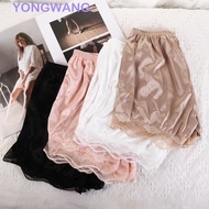 YONGWANG Safety Shorts Summer Fashion Satin Women Lady Safety Pants Pajamas Shorts