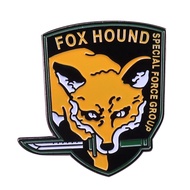 Fox hound special forces lapel pin Metal Gear Solid fans collection show your loyalty to Big boss