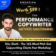 Vip Course-Shiv Shetti - The 162-Word Pitch Get Copywriting Clients Fast Workshop | Learn copywritin
