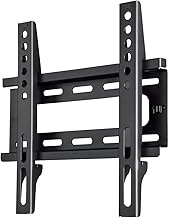 Hama Fixed TV Wall Mount (TV Wall Mount 19-46 Inches, VESA 50 x 50 to VESA 200 x 200, up to 25 kg, E
