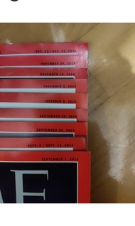 徵收 Time magazine  time magazines 2014 Sep to Dec  時代雜誌