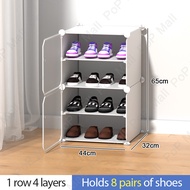 DIY Shoe Rack With Door Rak Kasut Bertutup Shoe Storage Box Bertutup Shoe Rack Cabinet Almari Kasut Plastic Shoes Cabinet Transparent Shoe Box 鞋架/鞋櫃