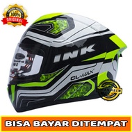 HELM / INK HELM / INK / HELM INK FULL FACE CL MAX WHITE YELLOW FLUO