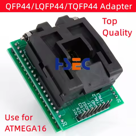 Top Quality Original tqfp44 dip40 adapter socke ATMEGA16 QFP44 LQFP44 for TL866ii plus /T48 Chip AVR