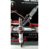 SPARK PLUG TWIN IRIDIUM 085RT NMAX R15 R25 AEROX PCX CBR250 CB150R SATRIAFU150