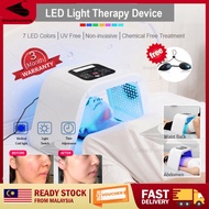 7 Colors LED Phototherapy Facial Mask PDT Light Therapy Device for Acne Removal Anti-Wrinkle Skin Re