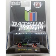 M2 Machines 1974 Datsun Pickup M2 Mooneyes Scala 1:64, Edizione Limitata Bianca, 4800 Pezzi