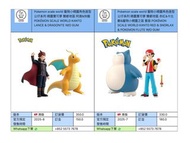 [預訂2025-7/8] Pokemon scale world 寵物小精靈角色造型公仔系列 精靈寶可夢 關都地區 阿渡&快龍 POKÉMON SCALE WORLD KANTO LANCE & DR