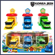 ★Little Bus Tayo★ Shooting Car Station Tayo Friends Vehicle Car (Tayo, Rani, Rogi) Toy for Baby Toddler Kids /Koreajedi