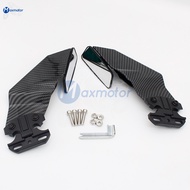 For YAMAHA YZF R15 V2 V3 V4 2014-2023 Motorcycle Accessories Modified Carbon Pattern Wind Winglet Ad