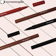 OCEANMAPDZ Liquid Eyeliner, Anti-Oil Smudge-Proof Ultra Thin Eyeliner, 3 Colors Natural Sweatproof Professional Liquid Eyebrow Pencil Makeup