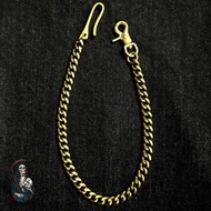 || SAINTS AND SINNERS || Solid Brass Wallet Chain||Biker Chain||Anti Theft Chain||