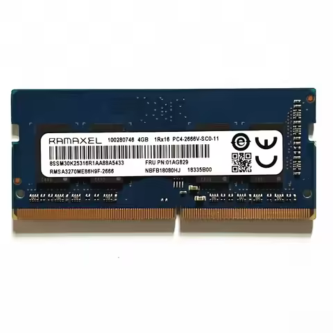 Ramaxel ddr4 rams memoria 4GB 2666MHz DDR4 4GB 1Rx16 PC4-2666V-SC0-11 4GB 2666 DDR4 Laptop memory ra