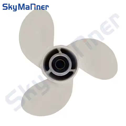 9 1/4 X 12 683-45941 683-45941-00-EL Propeller For Yamaha 9.9-15Hp Aluminum 8 Spline Teeth Boat Engi