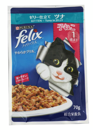 【ShopWithJoy Original】12x85g Purina Felix Adult Cat Wet Food Pouch Kitten Treats Makanan Anak Kucing