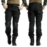 Multicam Camouflage Militar กางเกงยุทธวิธีกองทัพทหารกางเกงกบ Combat Cargo Pants