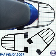 ฮอนด้าเวฟ110ไอ 2021 ตะแกรงเหล็กหลังท้ายเบาะ wave110i ตะแกรง ตะแกรงเหล็ก  ใส่ของท้ายรถ honda wave 110