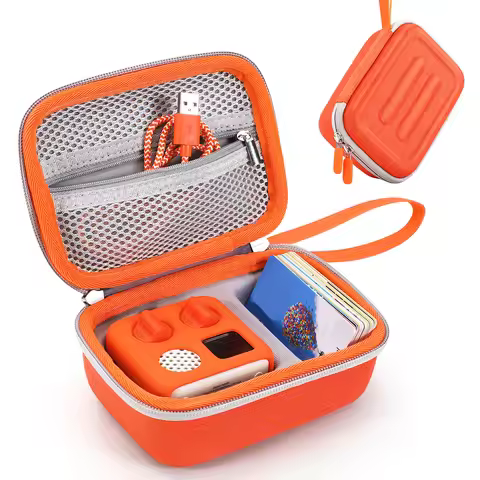 Portable Storage Bag for Yoto Mini (2024 Edition) Audio Player Shockproof Hard EVA Case Waterproof P