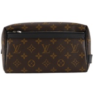 หลุยส์ วิตตอง LOUIS VUITTON กระเป๋าคลัตช์ ทรูส ทัวเล็ต M40378 โมโนแกรม มาคาสซาร์ ปี 2013 สีน้ำตาล BA