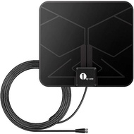 1byone HDTV Antenna 25-50 Mile Range 4K Digital Indoor Paper