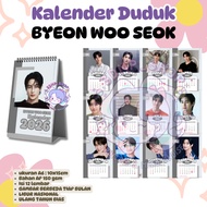 2026 SITTING CALENDAR KDRAMA BEEON WOO SEOK ACTOR