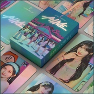 55PCS/Set IVE Yujin IVE ALIVE Laser LOMO Card Wonyoung Postcards Collection Stars Peripheral