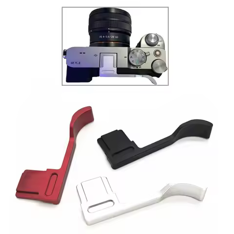 A7CR A7C2 Metal Hot Shoe Thumb Up Hand Grip Hotshoe Cover for Sony ILCE-7CR ILCE-7CM2 A7CII A7CM2 , 