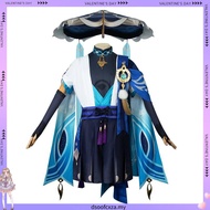 Genshin Impact Sanbing Wanderer Cosplay Costume Full Set