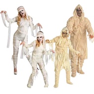 ♢Halloween Adult Female Ancient Egyptian Mummy Zombie Parent-Child Performance Clothes cosplay Child