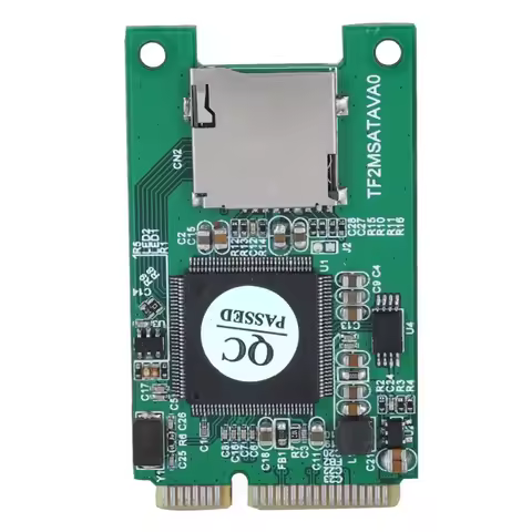 30x50mm Micro SD TF Card Adapter Stable Performance Portable Mini PCI-E MSATA Adapter Embedded Desig