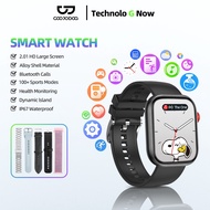 GOOJODOQ Waterproof IP67 Health Monitor Smart Watch With Bluetooth