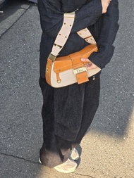 中古包 Dior 迪奧 復古 米杏色 肩背包