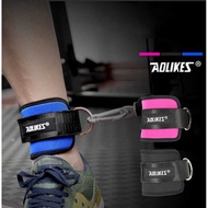 Aolikes Gym fitness Adjustable D-Ring pull Ankle Strap Support Right Feet