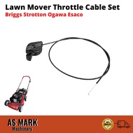 Lawn Mover Throttle Cable Set Hand Push Mover Briggs & Stratton Ogawa Esaco Brush Cutter