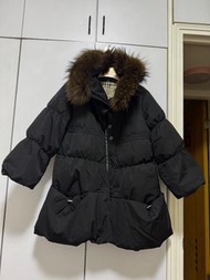 Burberry Brit 黑色羽絨外套 XL
