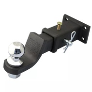 HR-ชุดลากเรือ อุปกรณ์ชุดลากจูงรถ อุปกรณ์ต่อเสริม ฐานเสียบหางลาก พร้อมชุดน๊อต 2in Trailer Arm Hookพร้