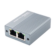 Gigabit Ethernet Splitter 1 to 2 Network Splitter 1000Mbps Ethernet Cable Splitter Network Connector