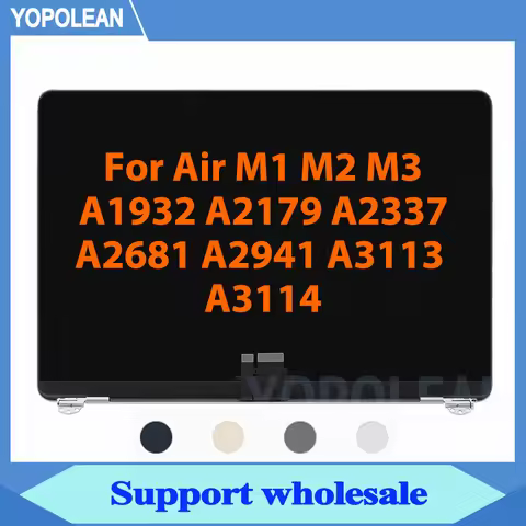 New LCD Screen Display For MacBook Air Retina 13" 15" A2681 A2941 A2337 A3113 A3114 A2179 A1932 LCD 