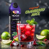 NATURAL LAMAR JUICE CRANBERRY 100% 1L×1CTN× 12PCS / READY STOCK