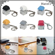 [Hatel] Keyboard Fidget Keychain Fidget Clicker Keychain Fidget Button Keycap Fashion Clicker Toy Ke